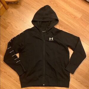 Under Armour Women’s Black Full-Zip Hoodie